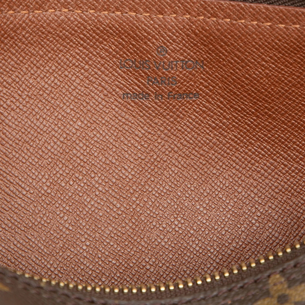 LOUIS VUITTON Brown Monogram Leather Papillon 30 Pouch - Picture 5 of 7